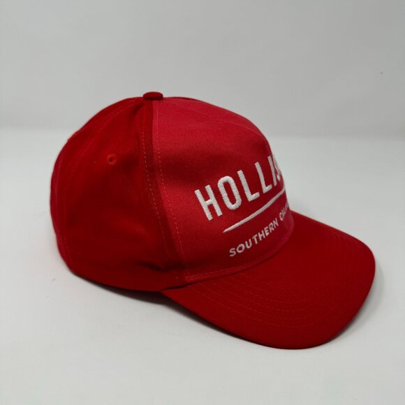 ✨3/$25✨ Hollister Red Snapback Cap - Picture 3 of 6